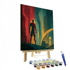 Morocco Fifa 2026 Atlas - DIY Painting By Numbers Kit