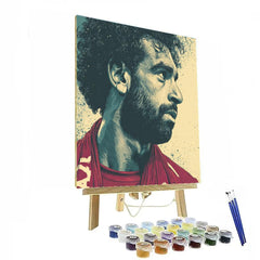 Salah Fifa 2026 Crescent - DIY Painting By Numbers Kit