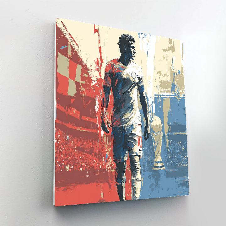 Panama Fifa 2026 Wave - DIY Painting By Numbers Kit