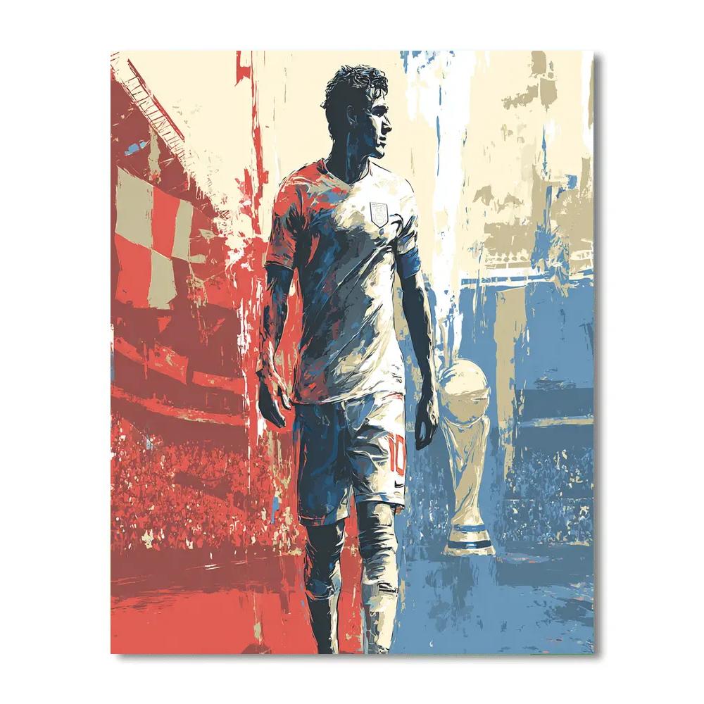 Panama Fifa 2026 Wave - DIY Painting By Numbers Kit