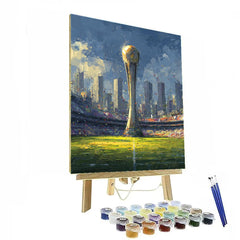 Fifa 2026 Trophy Meridian - DIY Painting By Numbers Kit
