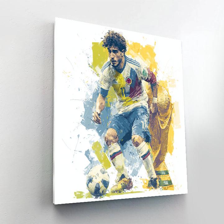 Luis Díaz Fifa 2026 Rhythm - DIY Painting By Numbers Kit