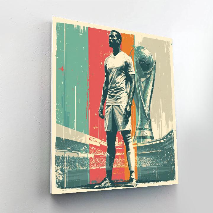 Iraq Fifa 2026 Flame - DIY Painting By Numbers Kit