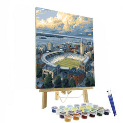Boston Fifa 2026 Blue Hour - DIY Painting By Numbers Kit