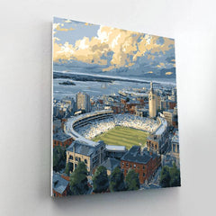 Boston Fifa 2026 Blue Hour - DIY Painting By Numbers Kit