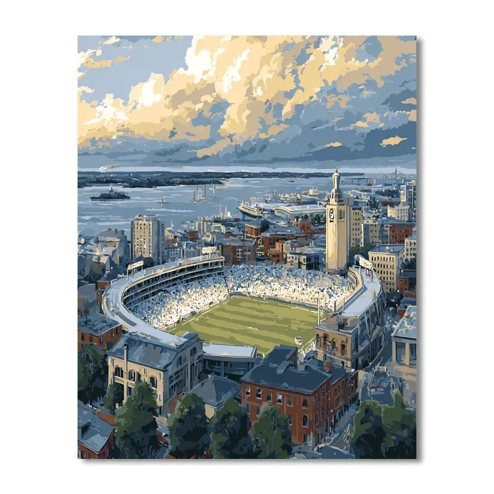 Boston Fifa 2026 Blue Hour - DIY Painting By Numbers Kit