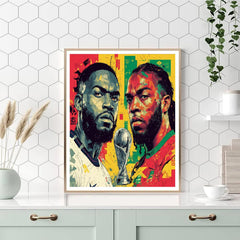 Fifa 2026 England vs Ghana - DIY Painting By Numbers Kit