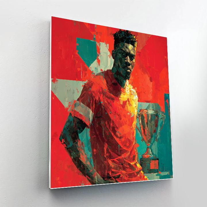 Alphonso Davies Fifa 2026 Lights - DIY Painting By Numbers Kit