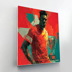 Alphonso Davies Fifa 2026 Lights - DIY Painting By Numbers Kit