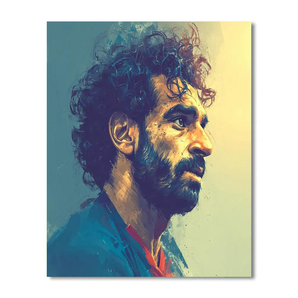 Salah Fifa 2026 Lights - DIY Painting By Numbers Kit