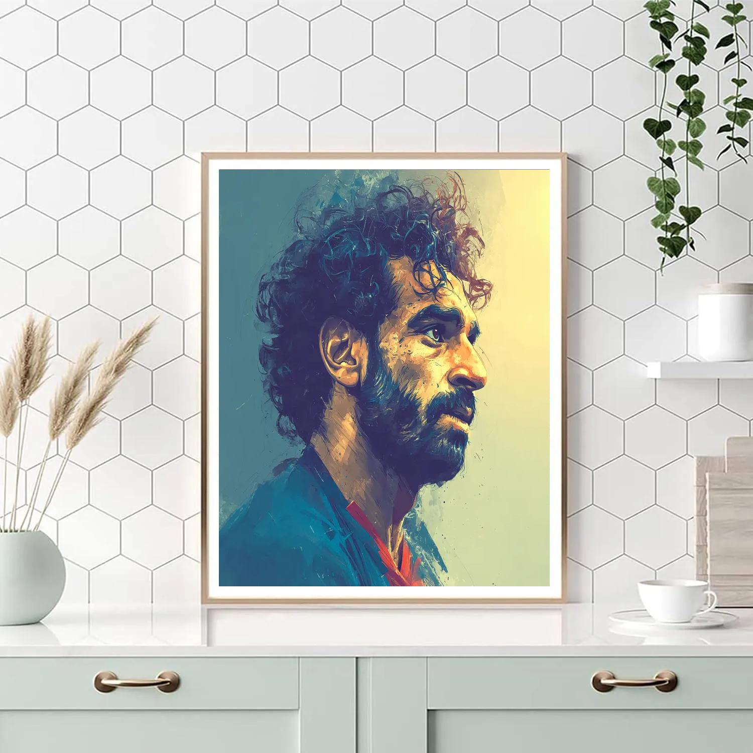 Salah Fifa 2026 Lights - DIY Painting By Numbers Kit