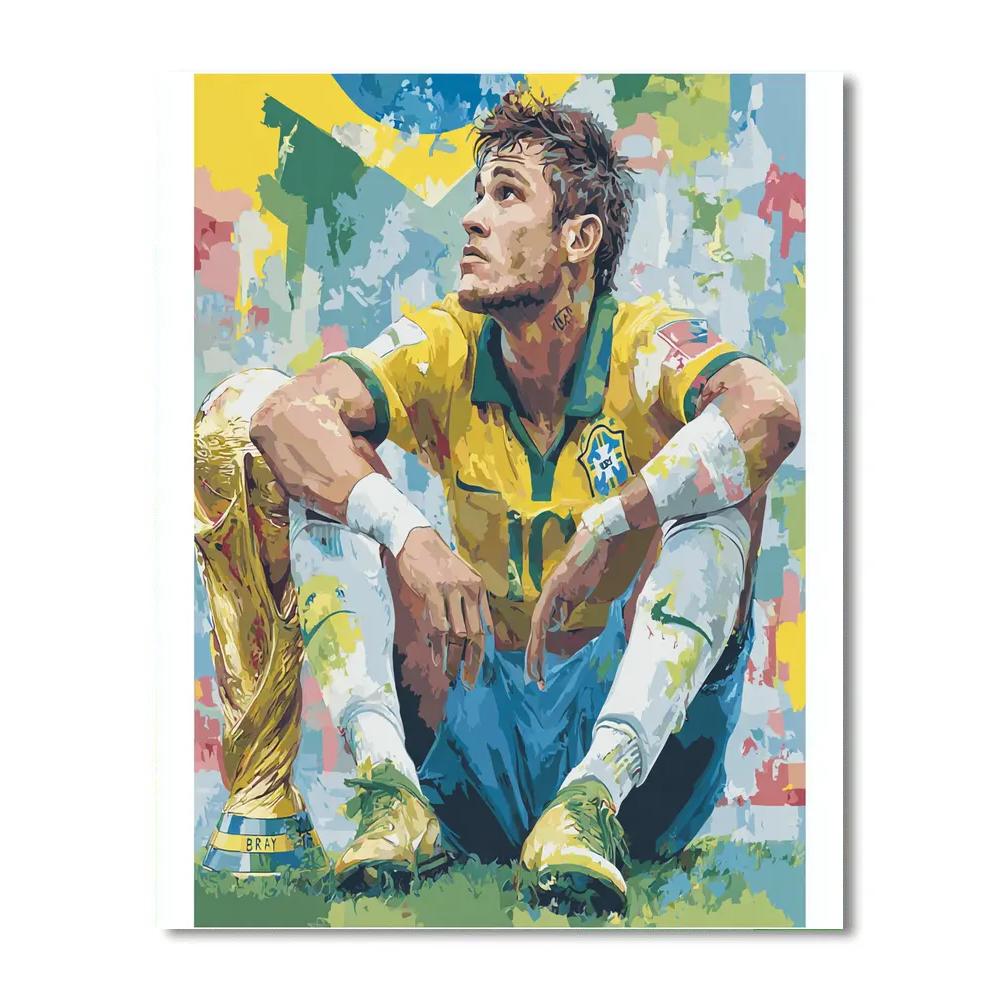 Ronaldinho Fifa 2026 Joy - DIY Painting By Numbers Kit