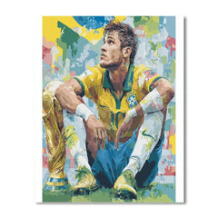 Ronaldinho Fifa 2026 Joy - DIY Painting By Numbers Kit