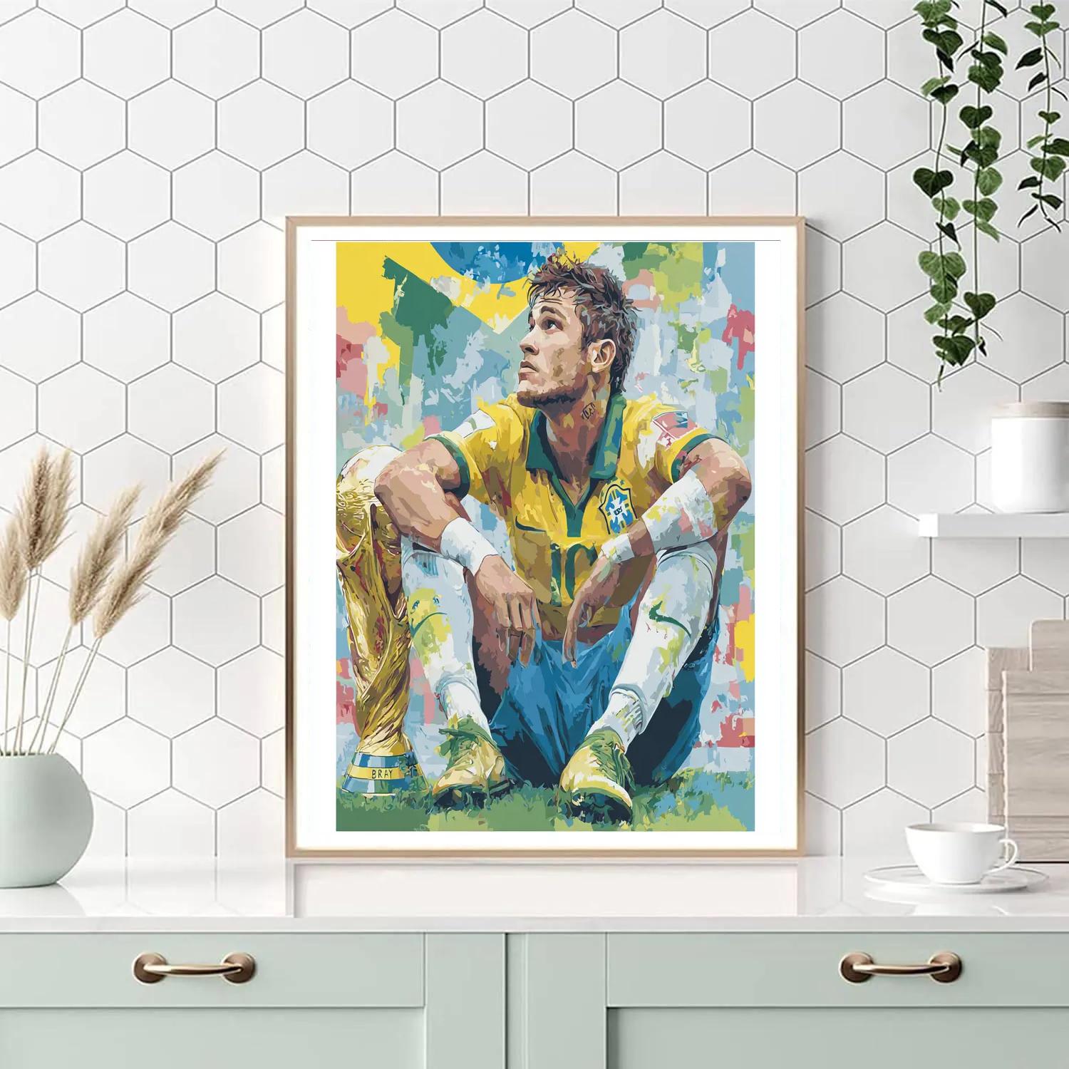 Ronaldinho Fifa 2026 Joy - DIY Painting By Numbers Kit