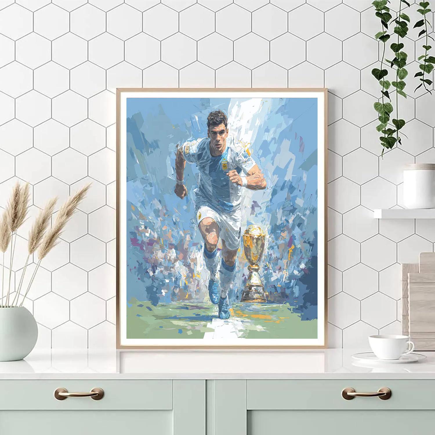 Valverde Fifa 2026 Flame - DIY Painting By Numbers Kit