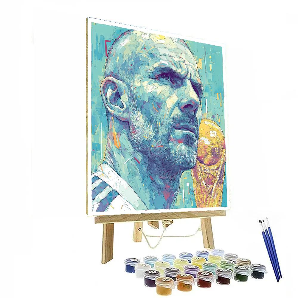 Zidane Fifa 2026 Legacy - DIY Painting By Numbers Kit