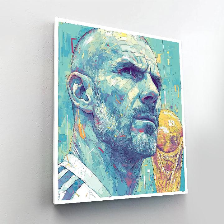 Zidane Fifa 2026 Legacy - DIY Painting By Numbers Kit