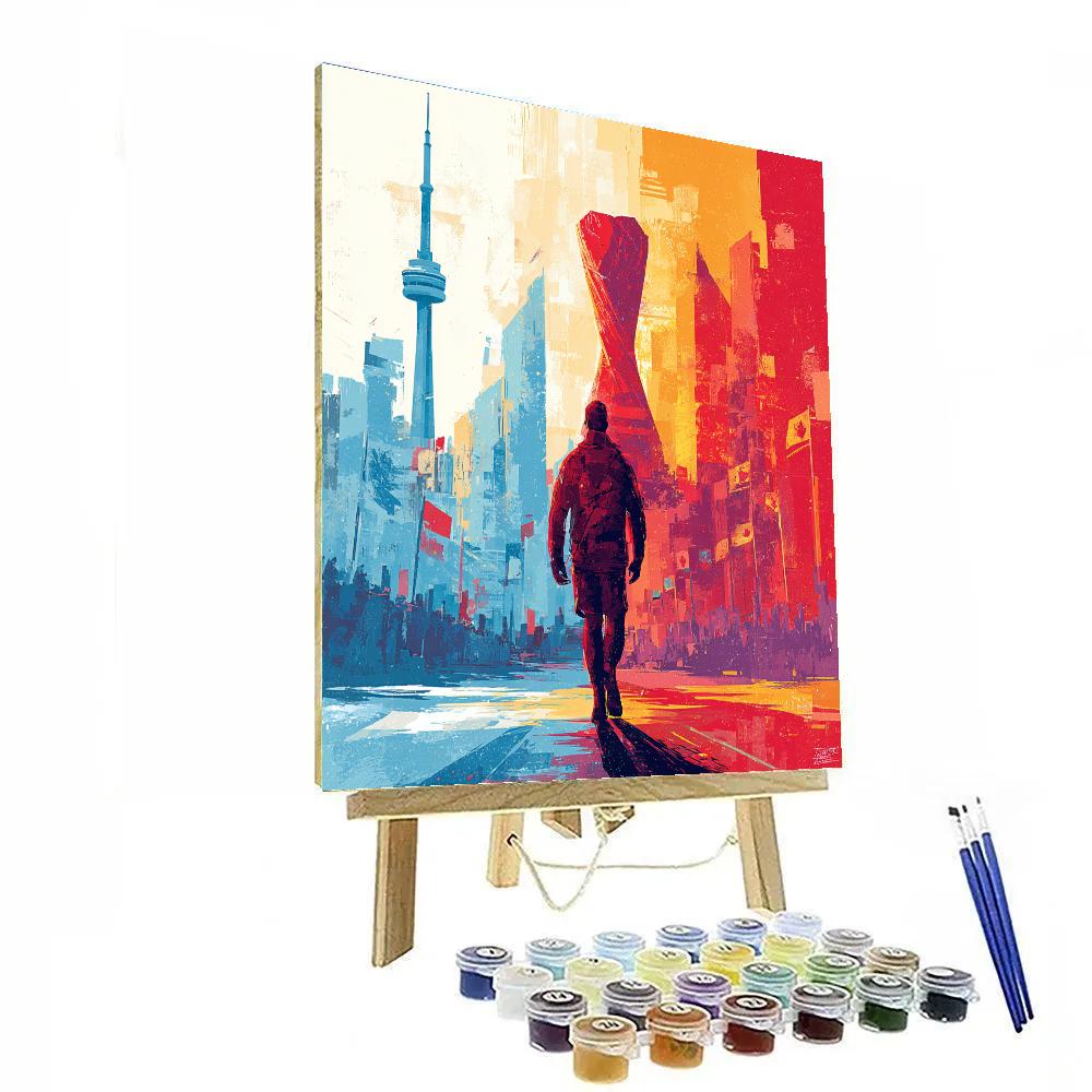 Canada Fifa 2026 Northern Glow - DIY Painting By Numbers Kit