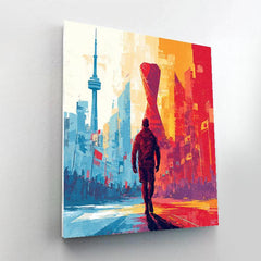 Canada Fifa 2026 Northern Glow - DIY Painting By Numbers Kit