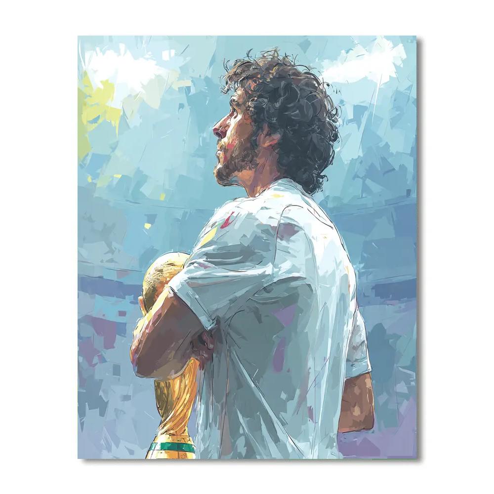 Cabo Verde Fifa 2026 Breeze - DIY Painting By Numbers Kit