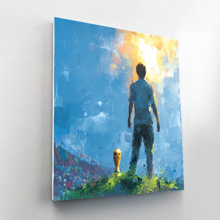 Uzbekistan Fifa 2026 Dawn - DIY Painting By Numbers Kit