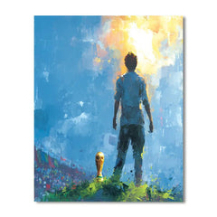 Uzbekistan Fifa 2026 Dawn - DIY Painting By Numbers Kit