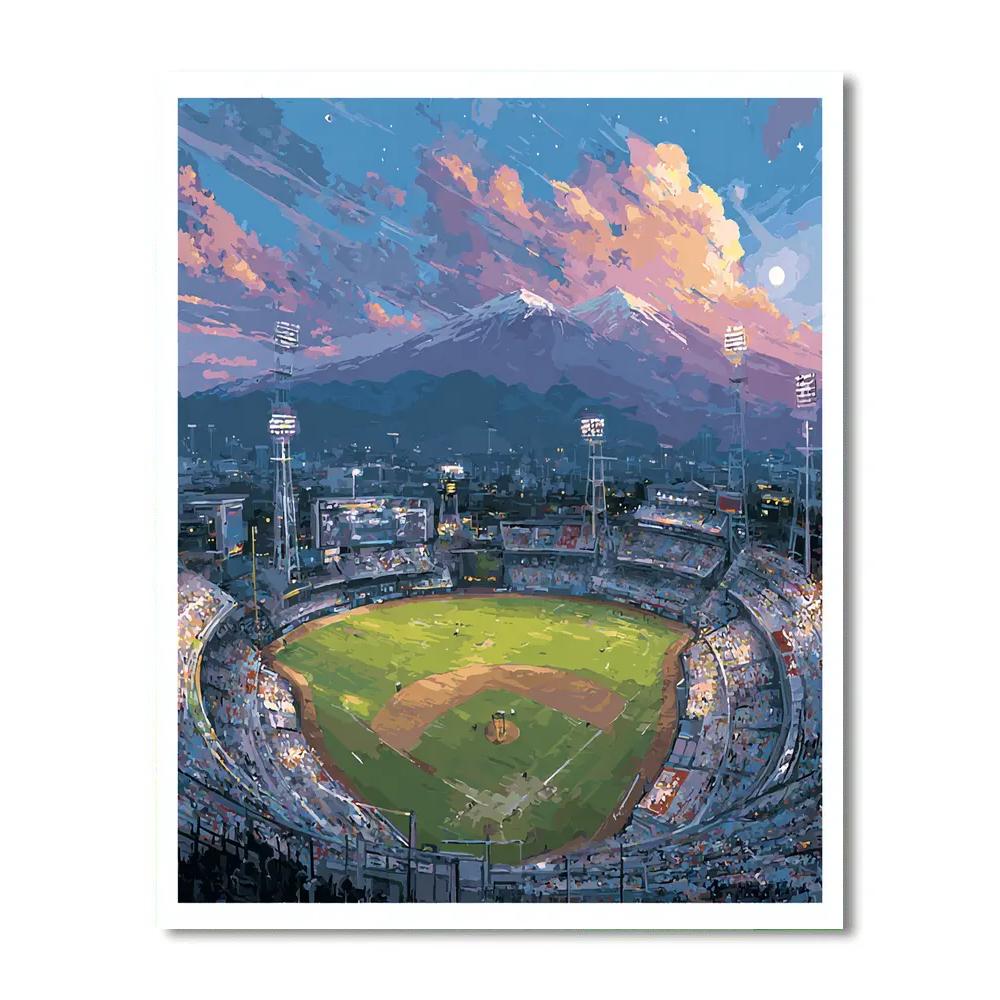 Monterrey Fifa 2026 Peaks - DIY Painting By Numbers Kit