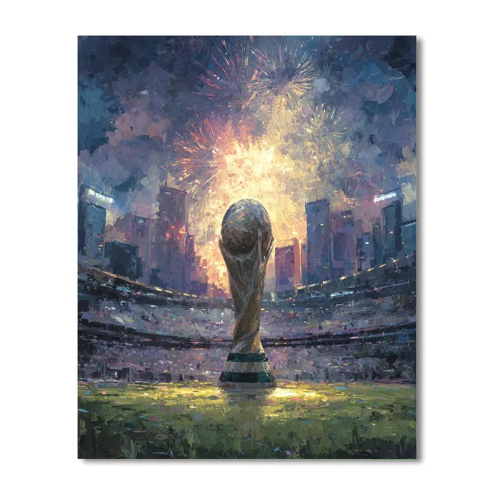 Fifa 2026 Final Crown - DIY Painting By Numbers Kit