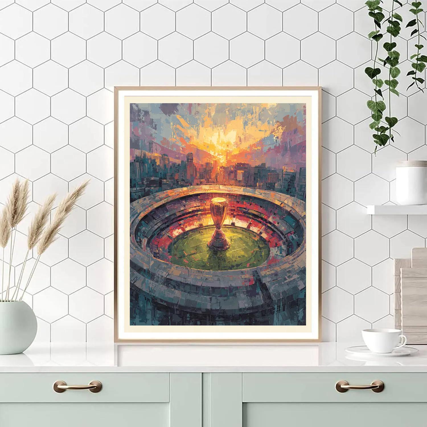 Fifa 2026 Opening Match - DIY Painting By Numbers Kit