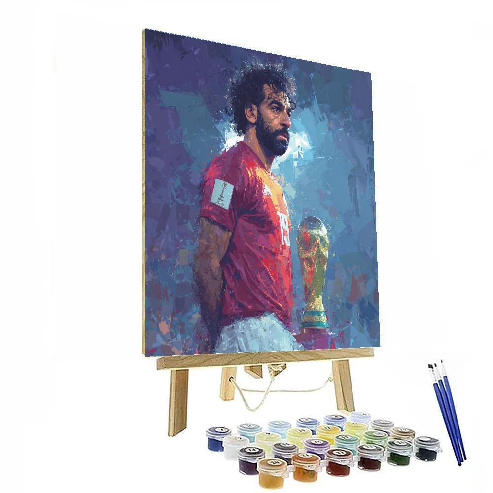 Fifa 2026 Salah Lights - DIY Painting By Numbers Kit