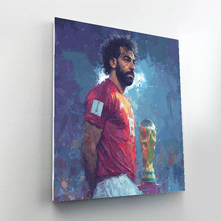 Fifa 2026 Salah Lights - DIY Painting By Numbers Kit