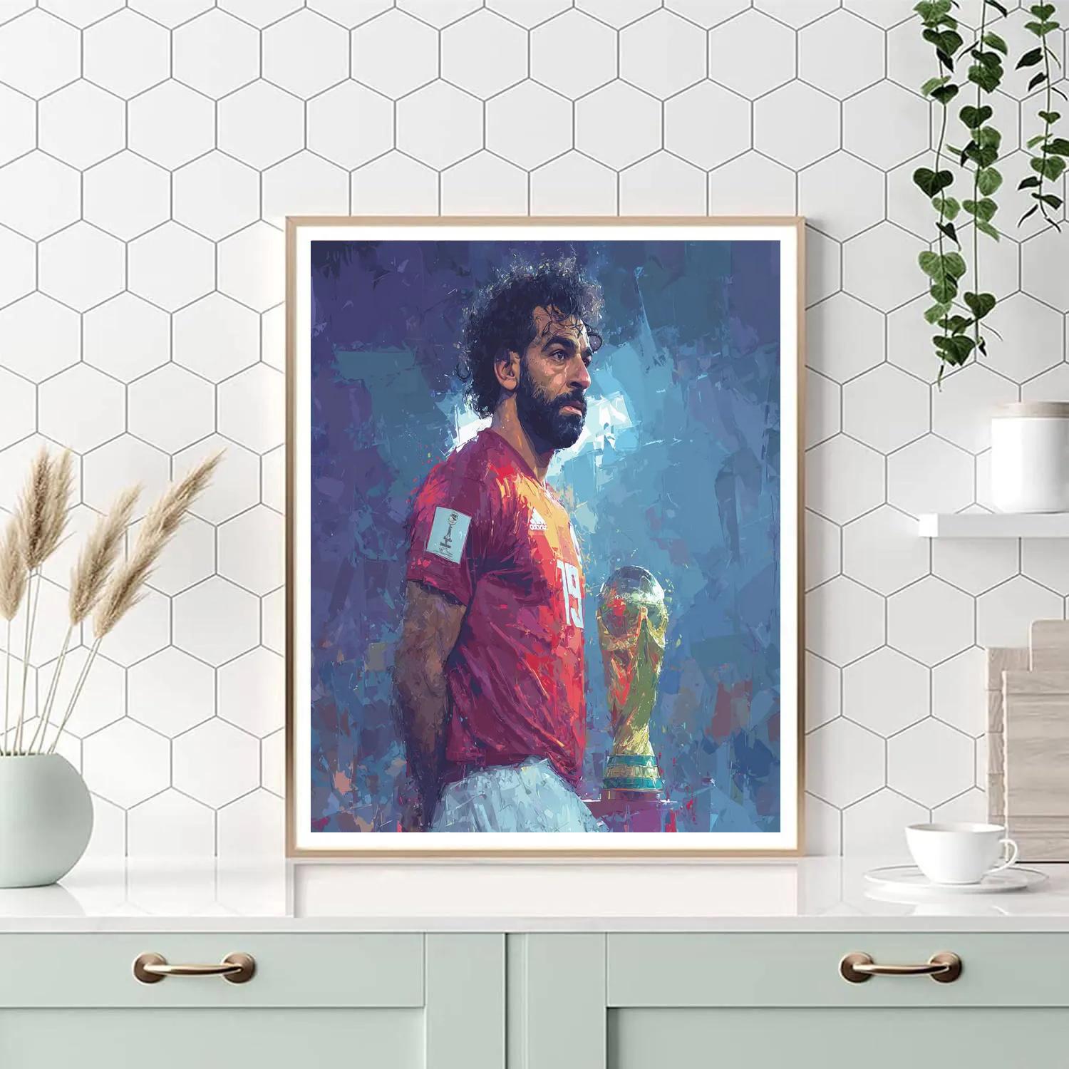 Fifa 2026 Salah Lights - DIY Painting By Numbers Kit
