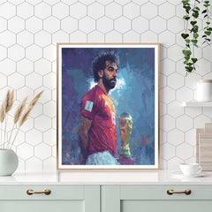 Fifa 2026 Salah Lights - DIY Painting By Numbers Kit