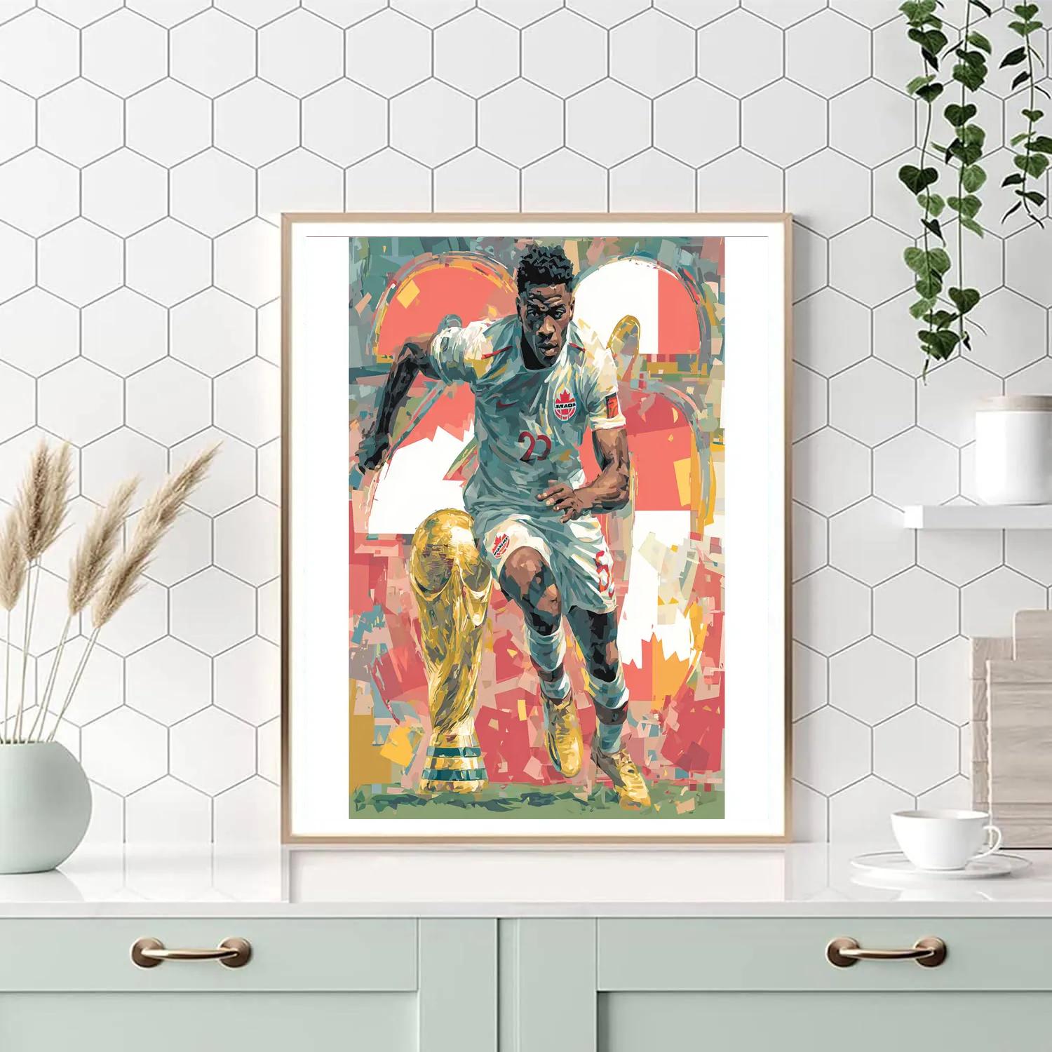 Davies Fifa 2026 Speed - DIY Painting By Numbers Kit