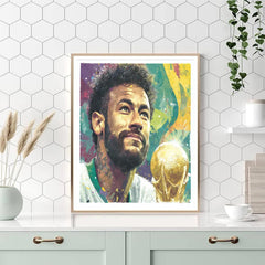 Ronaldinho Fifa 2026 Joy - DIY Painting By Numbers Kit