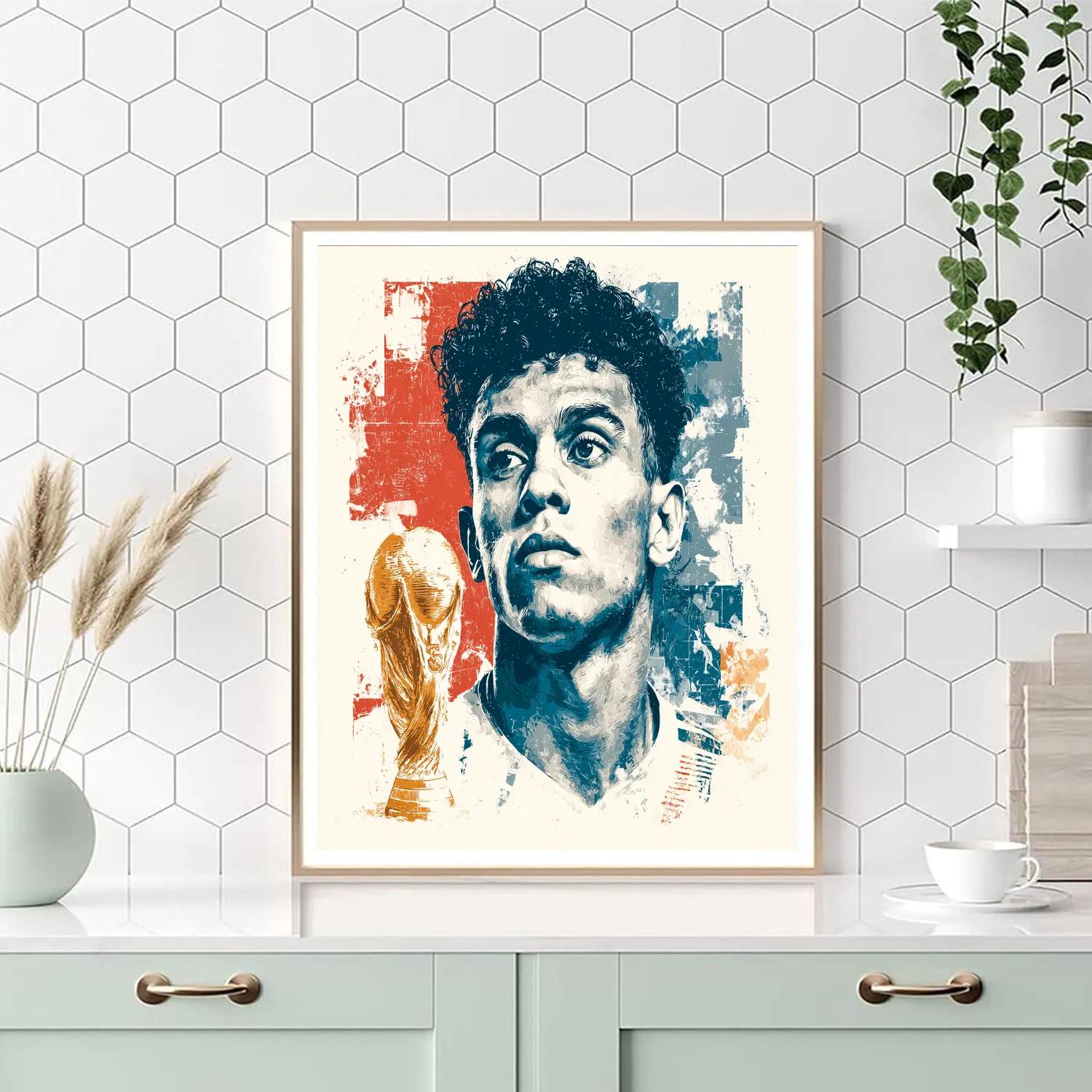 Fifa 2026 Salah Lights - DIY Painting By Numbers Kit
