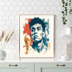 Fifa 2026 Salah Lights - DIY Painting By Numbers Kit