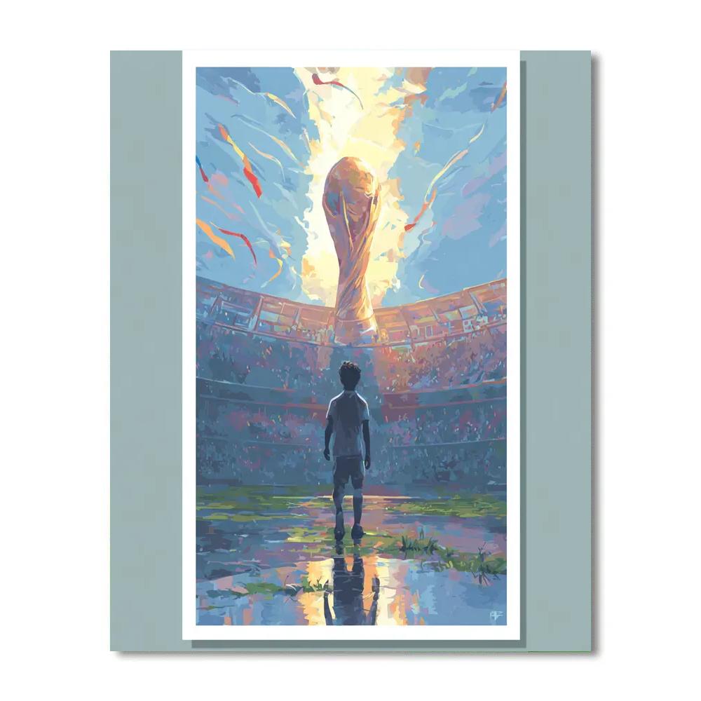 Cabo Verde Fifa 2026 Breeze - DIY Painting By Numbers Kit