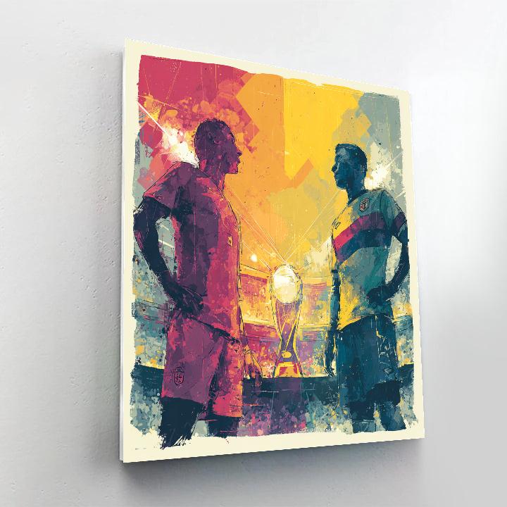 Fifa 2026 Portugal vs Colombia - DIY Painting By Numbers Kit