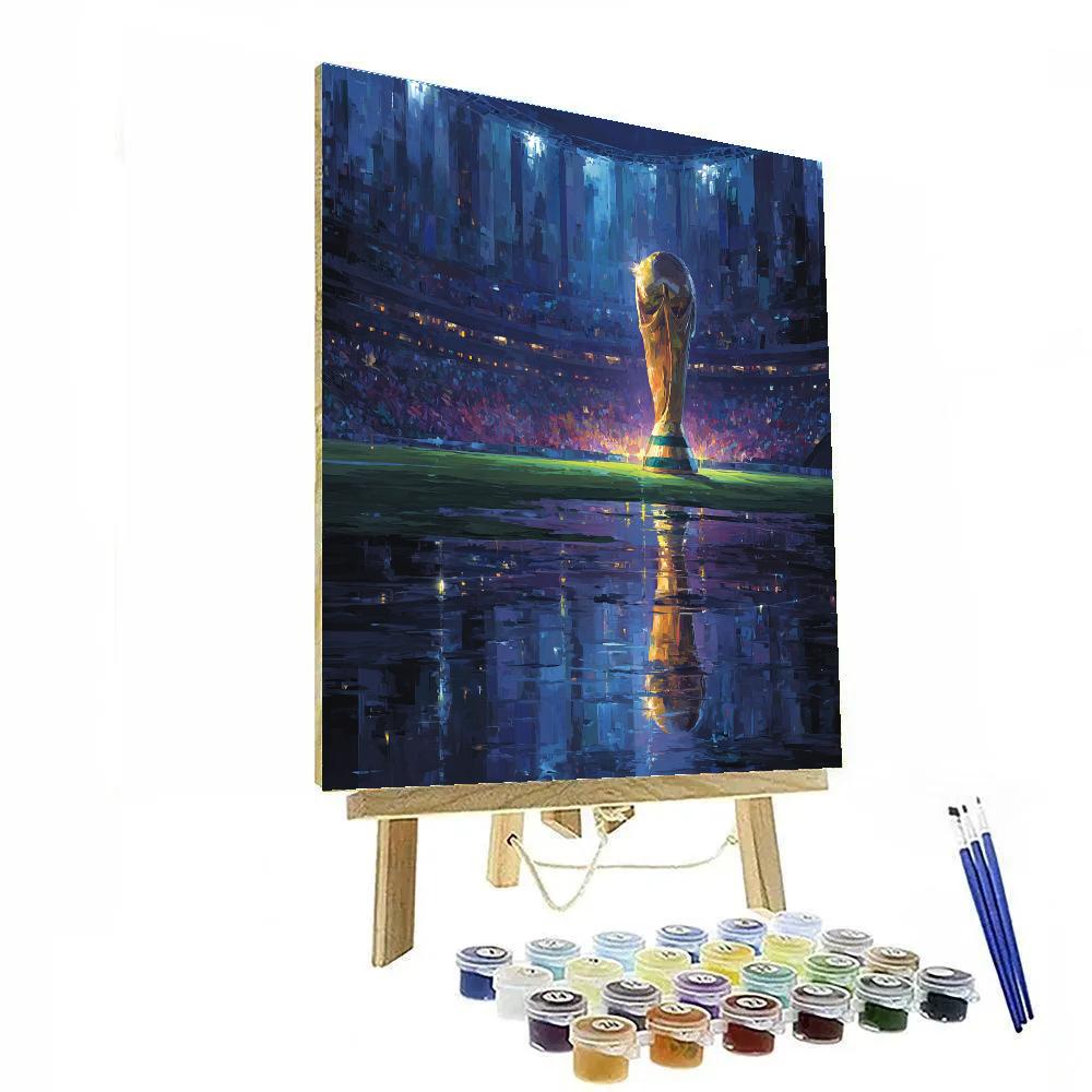 Seattle Fifa 2026 Rainlight - DIY Painting By Numbers Kit