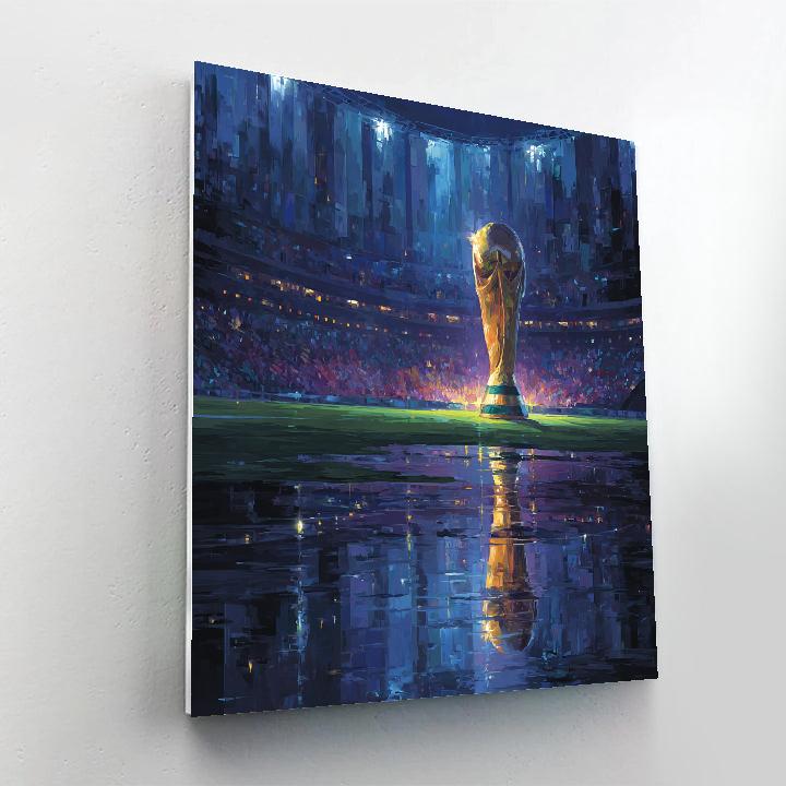 Seattle Fifa 2026 Rainlight - DIY Painting By Numbers Kit