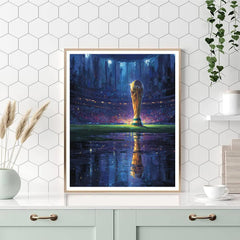 Seattle Fifa 2026 Rainlight - DIY Painting By Numbers Kit