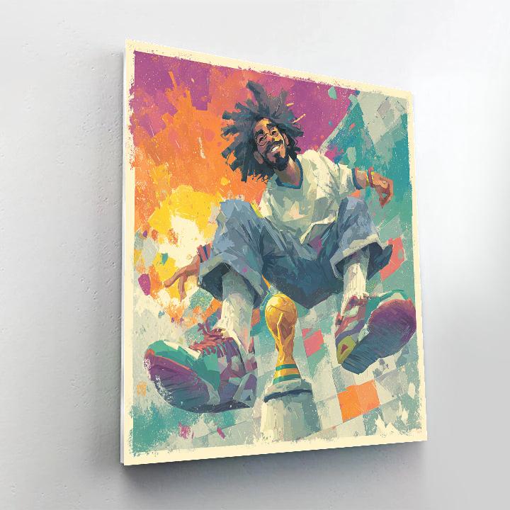 Ronaldinho Fifa 2026 Joy - DIY Painting By Numbers Kit