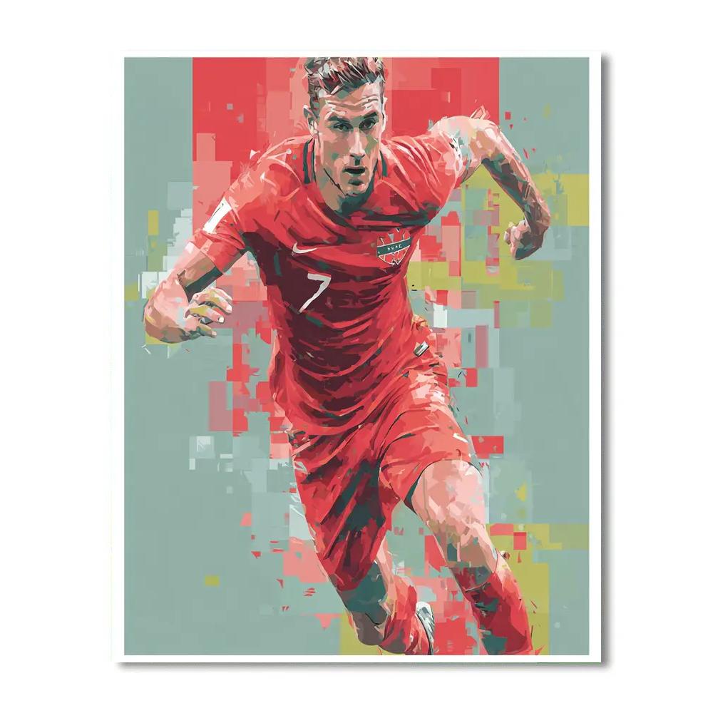 Davies Fifa 2026 Speed - DIY Painting By Numbers Kit
