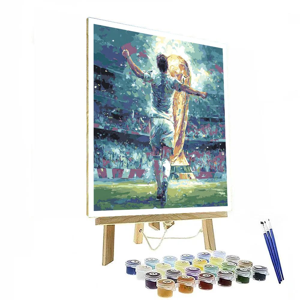 Uzbekistan Fifa 2026 Dawn - DIY Painting By Numbers Kit