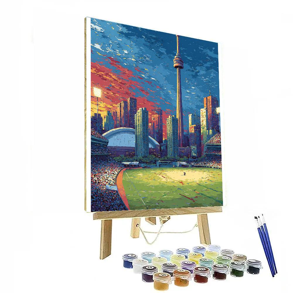 Toronto Fifa 2026 Glow - DIY Painting By Numbers Kit