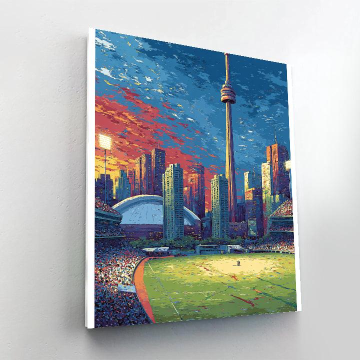 Toronto Fifa 2026 Glow - DIY Painting By Numbers Kit