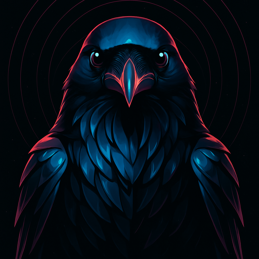 Monarch Raven Echo - DIY Painting By Numbers Kit