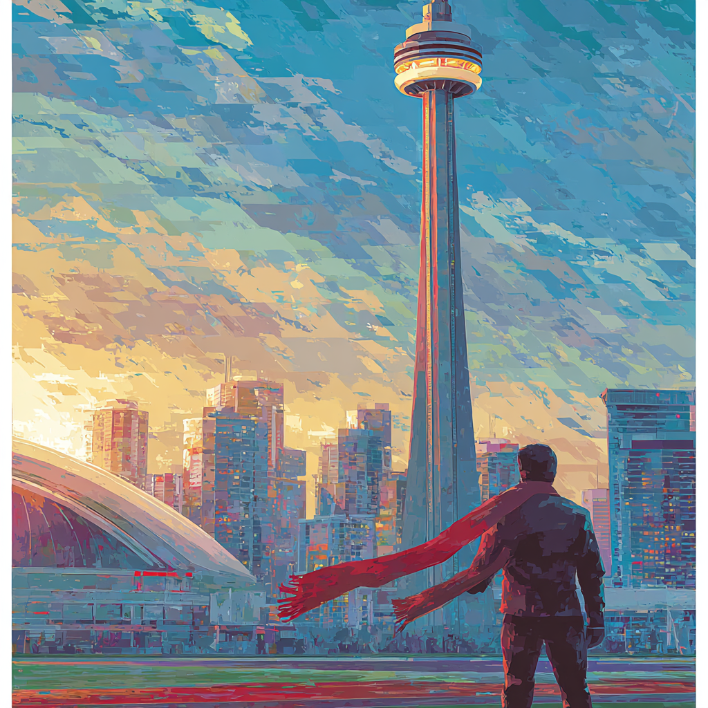 Toronto Fifa 2026 Glow - DIY Painting By Numbers Kit