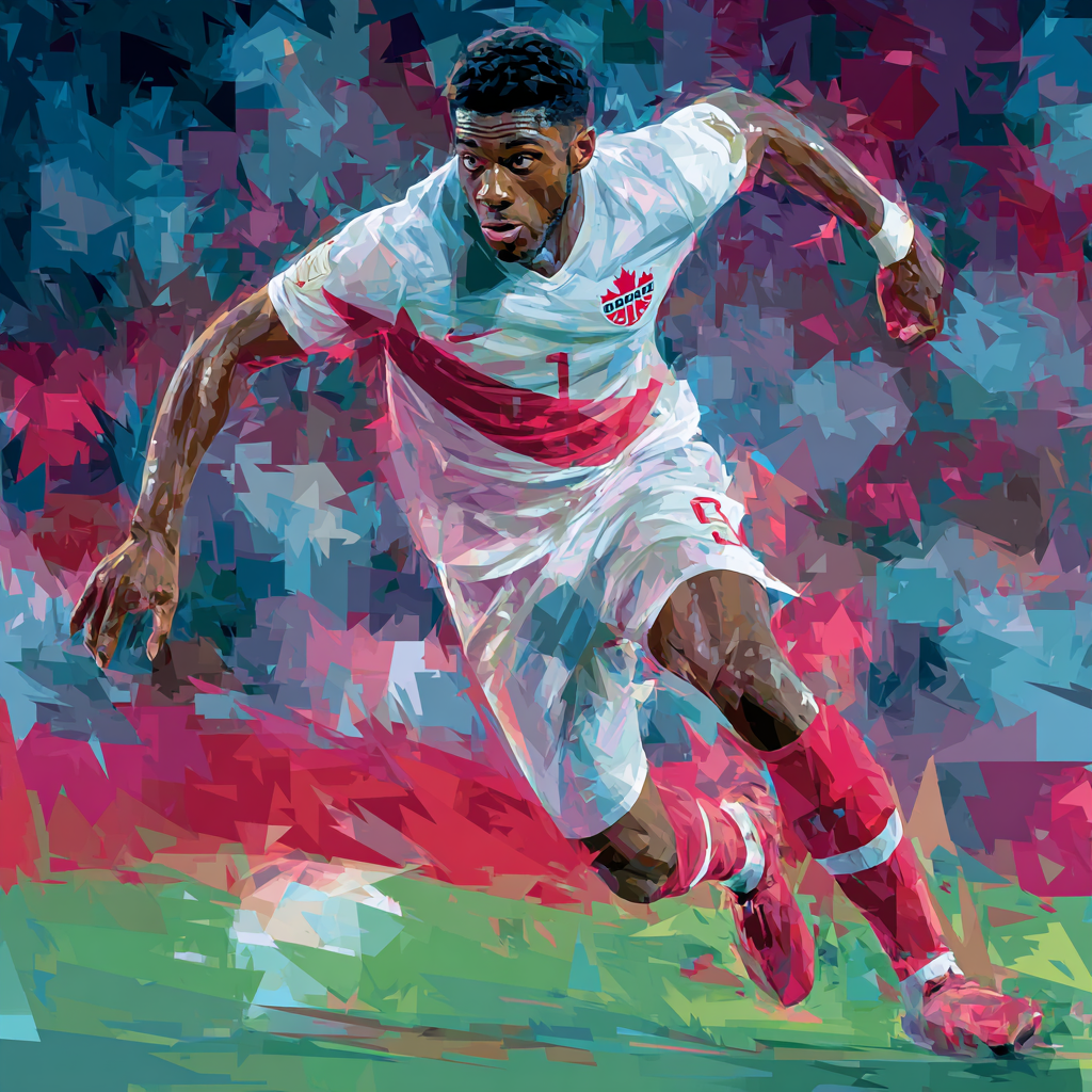 Davies Fifa 2026 Speed - DIY Painting By Numbers Kit